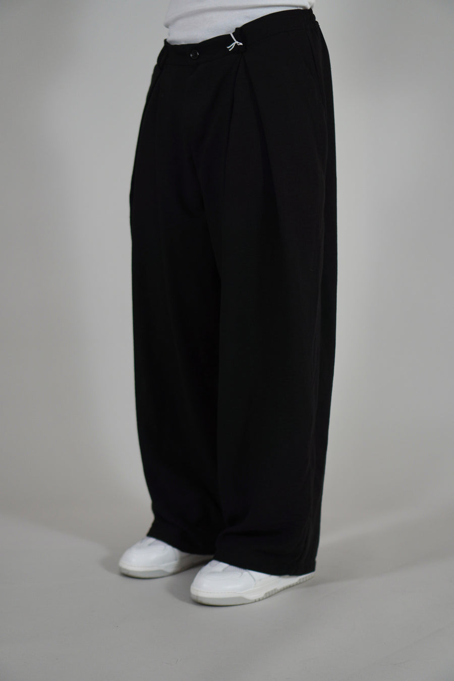 Pantalone Super Pencies Simil Lino Black