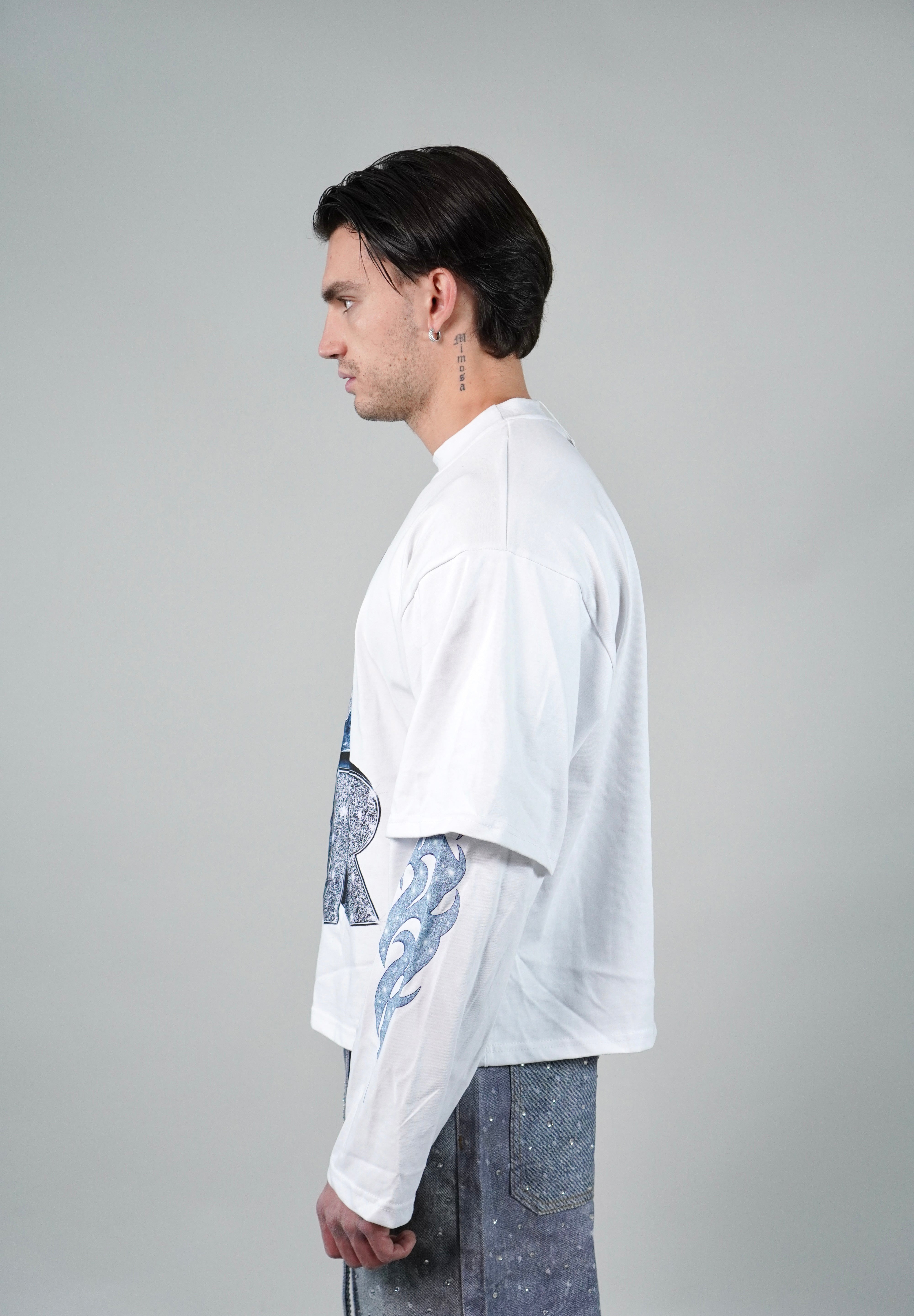 OVR Longsleeve Double Ice White