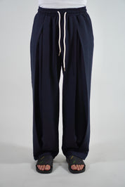 Pantalone Deep Pencies Simil Lino Navy