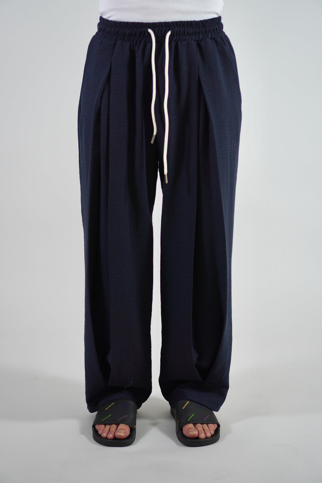 Pantalone Deep Simil Lino Navy