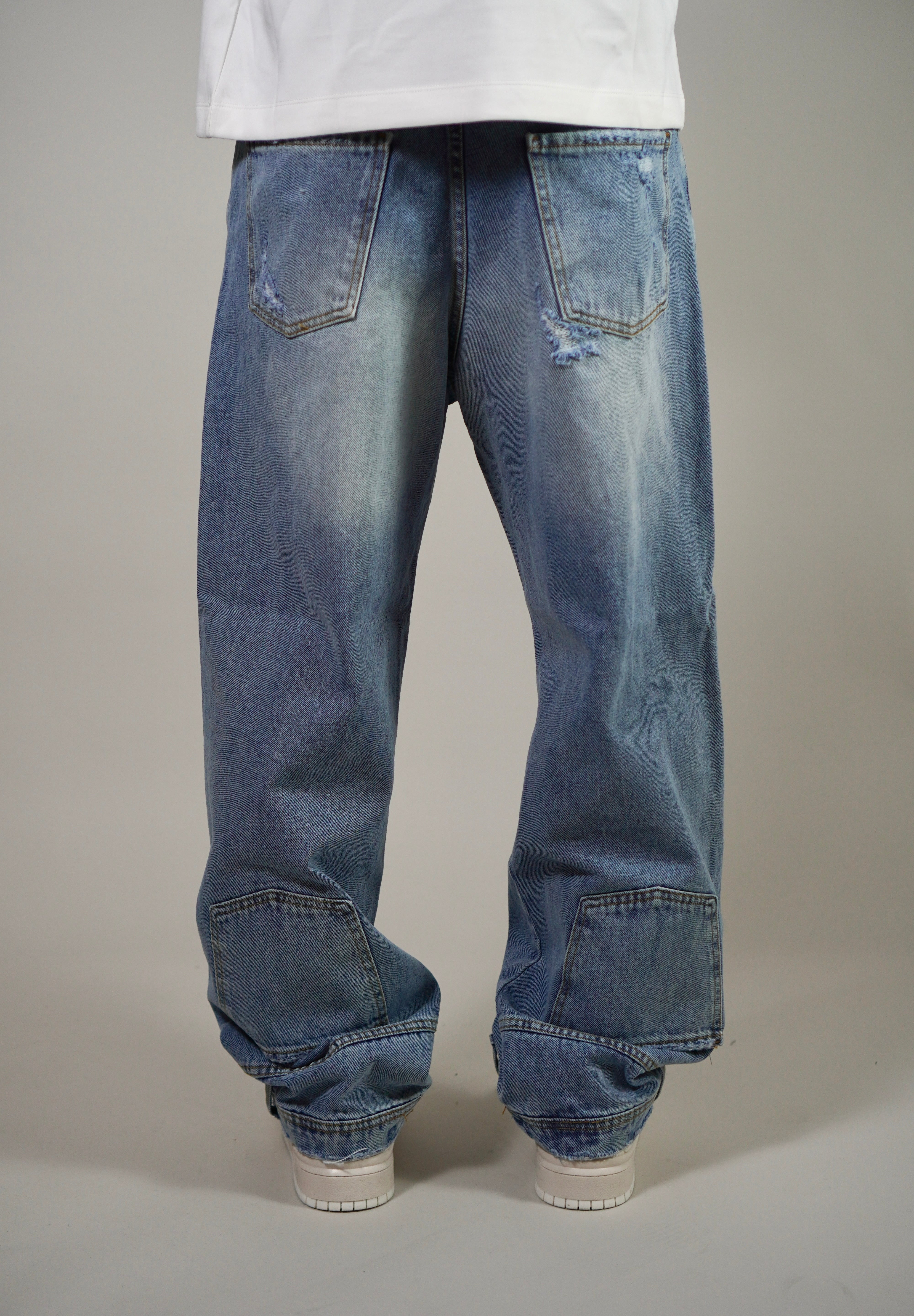 Jeans Reverse Pocket Blue