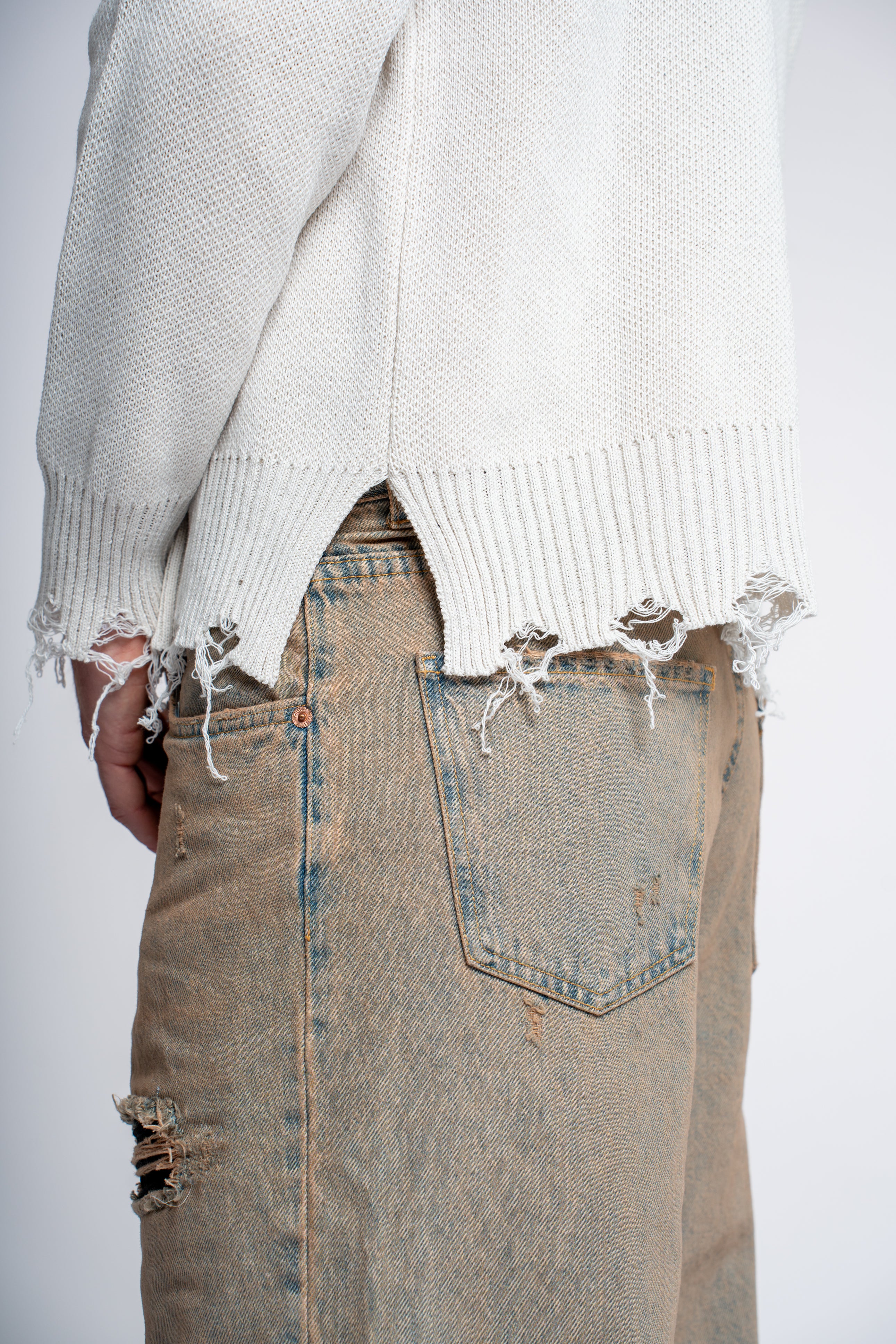 Maglione Simple Beige