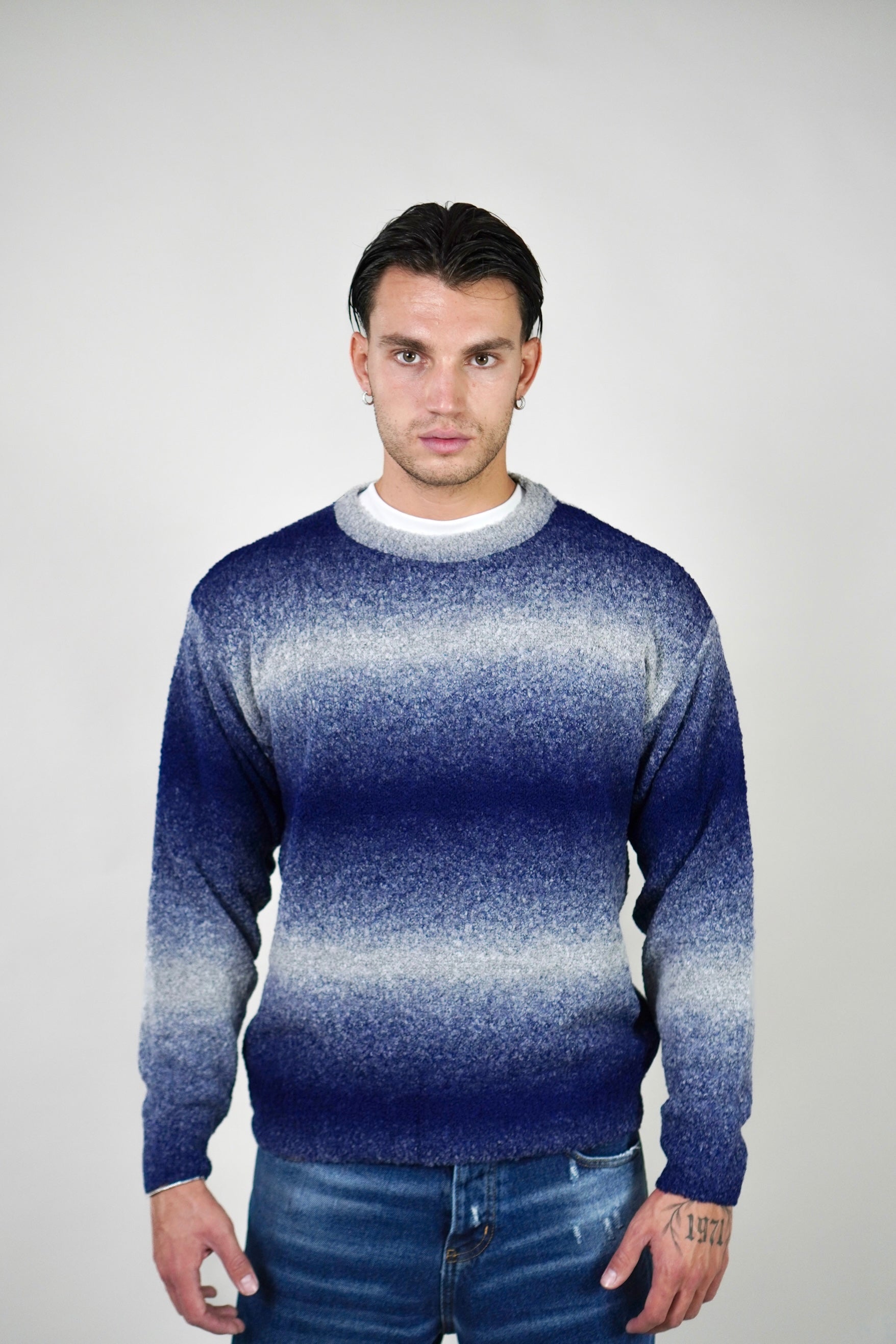 Maglione Fall Blue