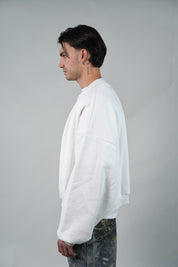 Hoodie Crewneck White