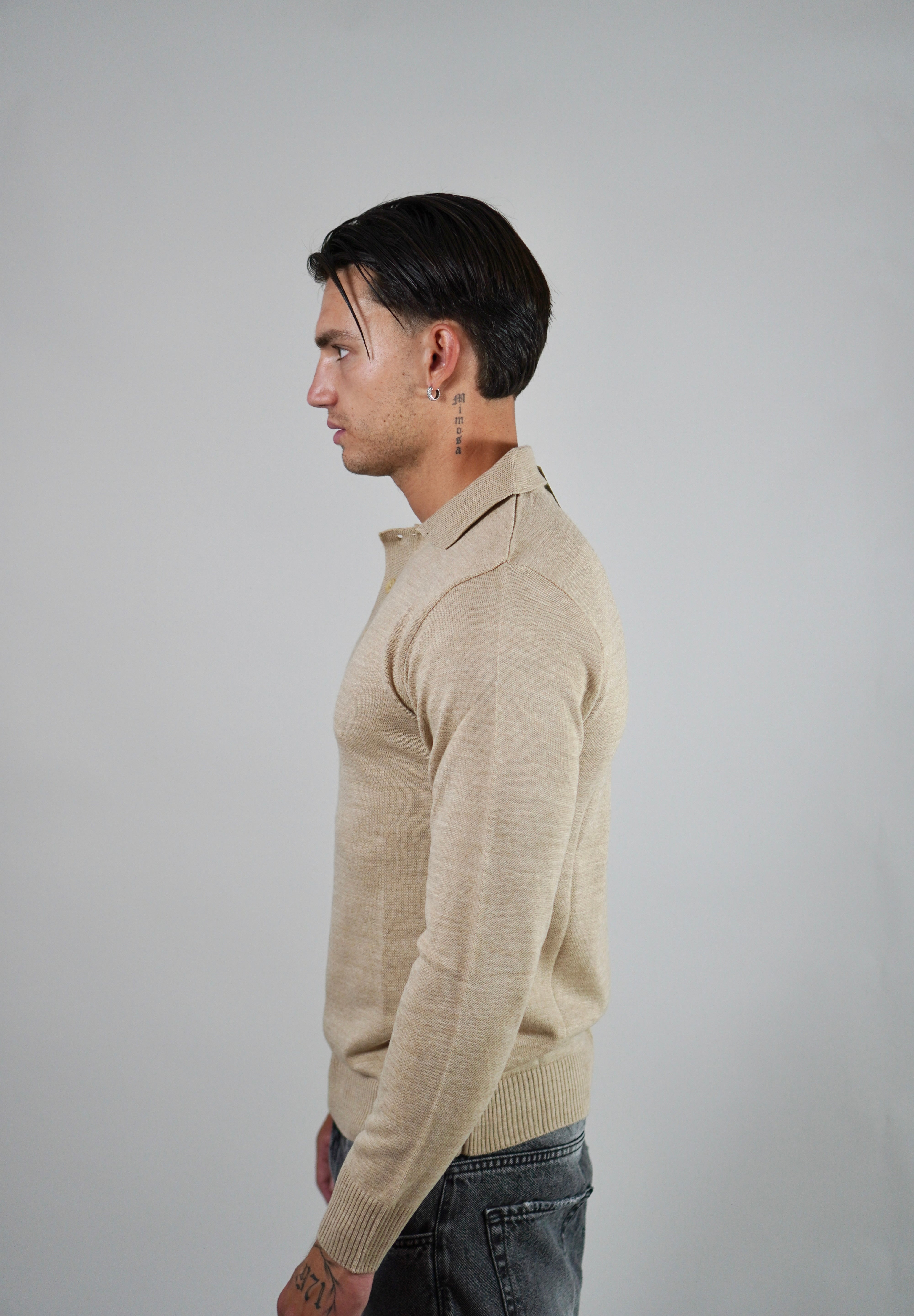 Polo Sand Manica Lunga