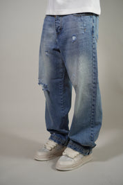 Jeans Reverse Pocket Blue