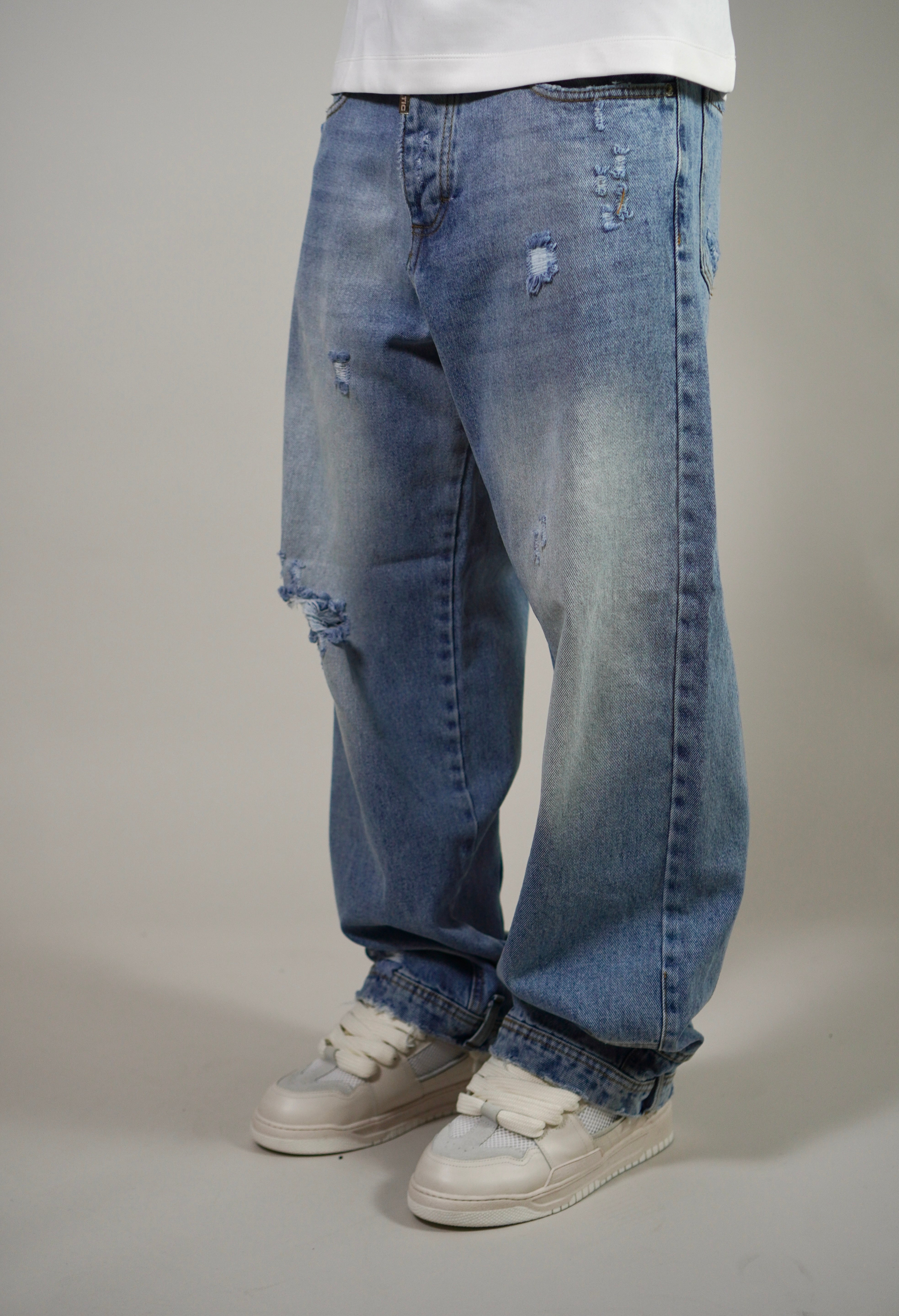 Jeans Reverse Pocket Blue