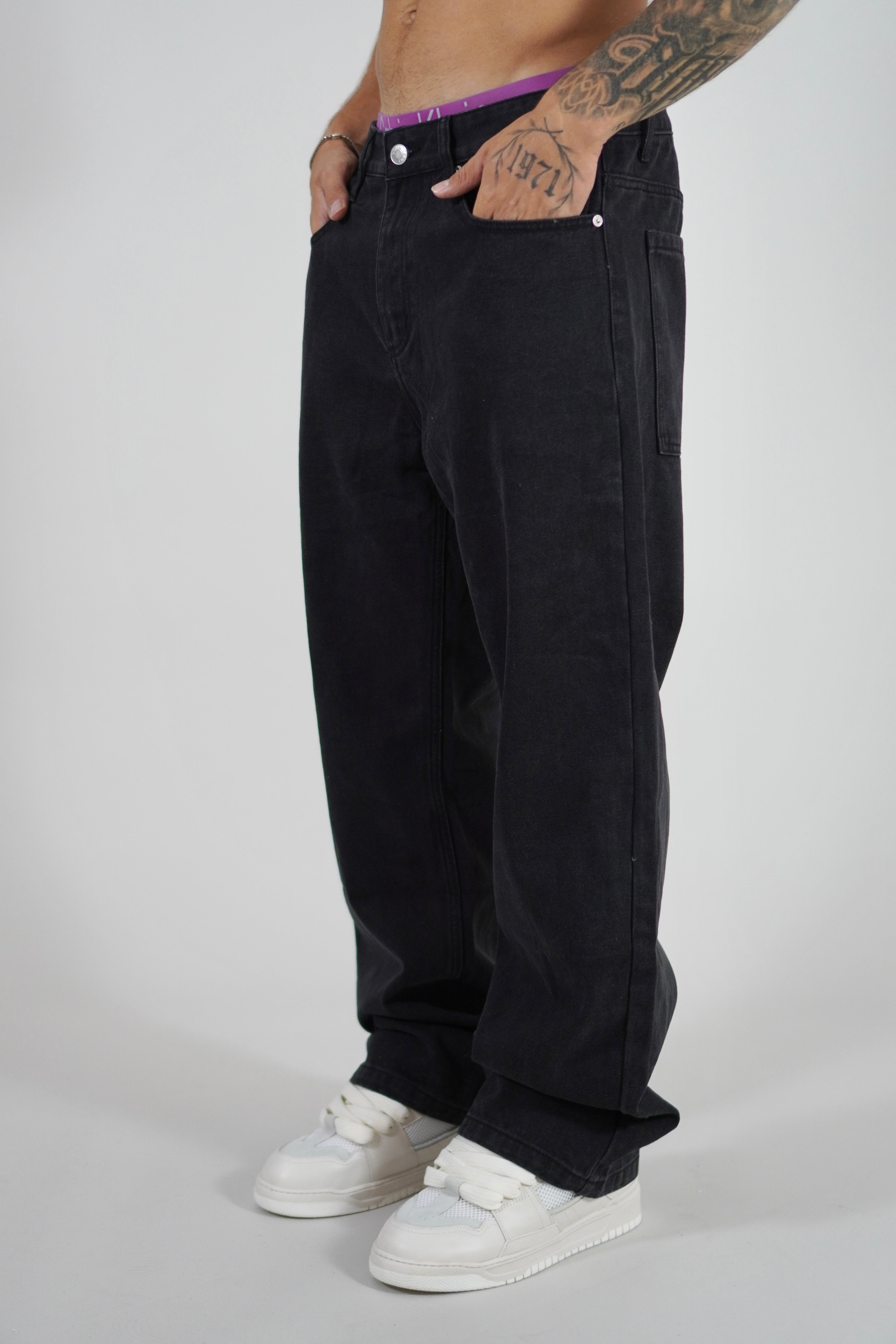 Jeans Baggy Embroid