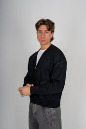Cardigan Crop Zip
