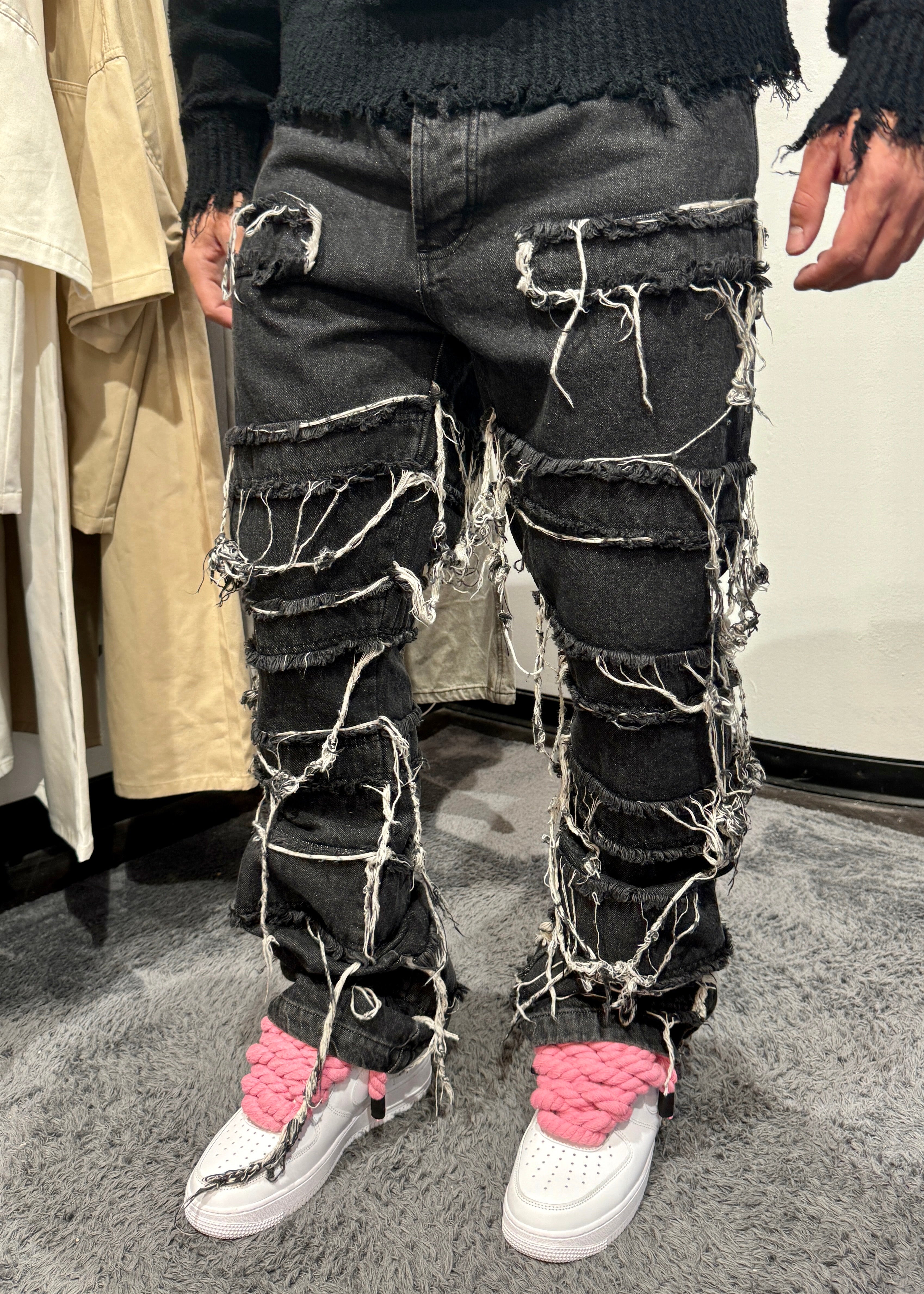 Jeans Strappi