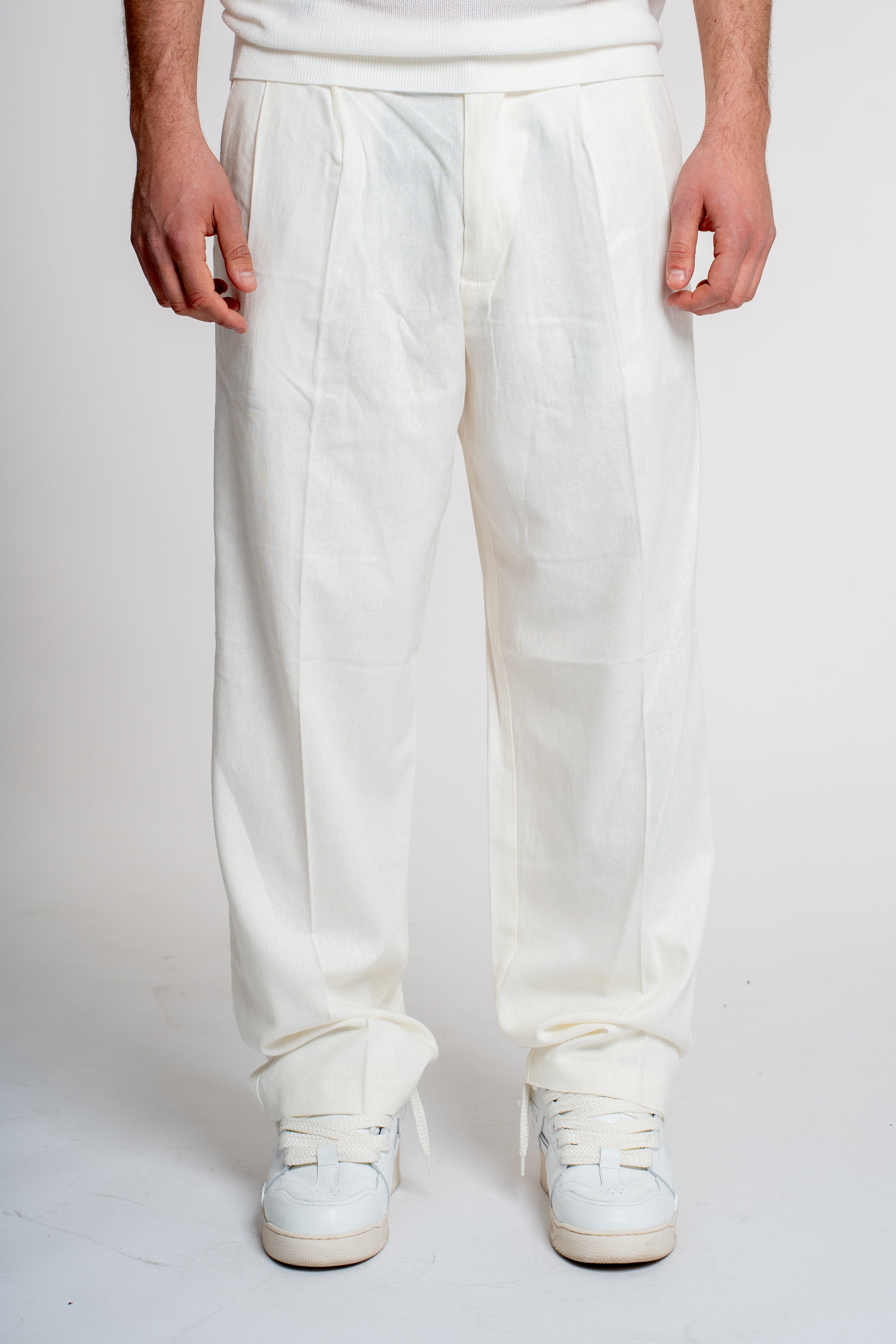 PantaBottone in Lino (5 colori)