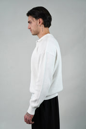 Polo a costine White