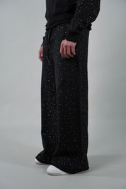 OVR Trousers Rhinestone Black