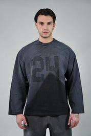 Longsleeve Strass Number