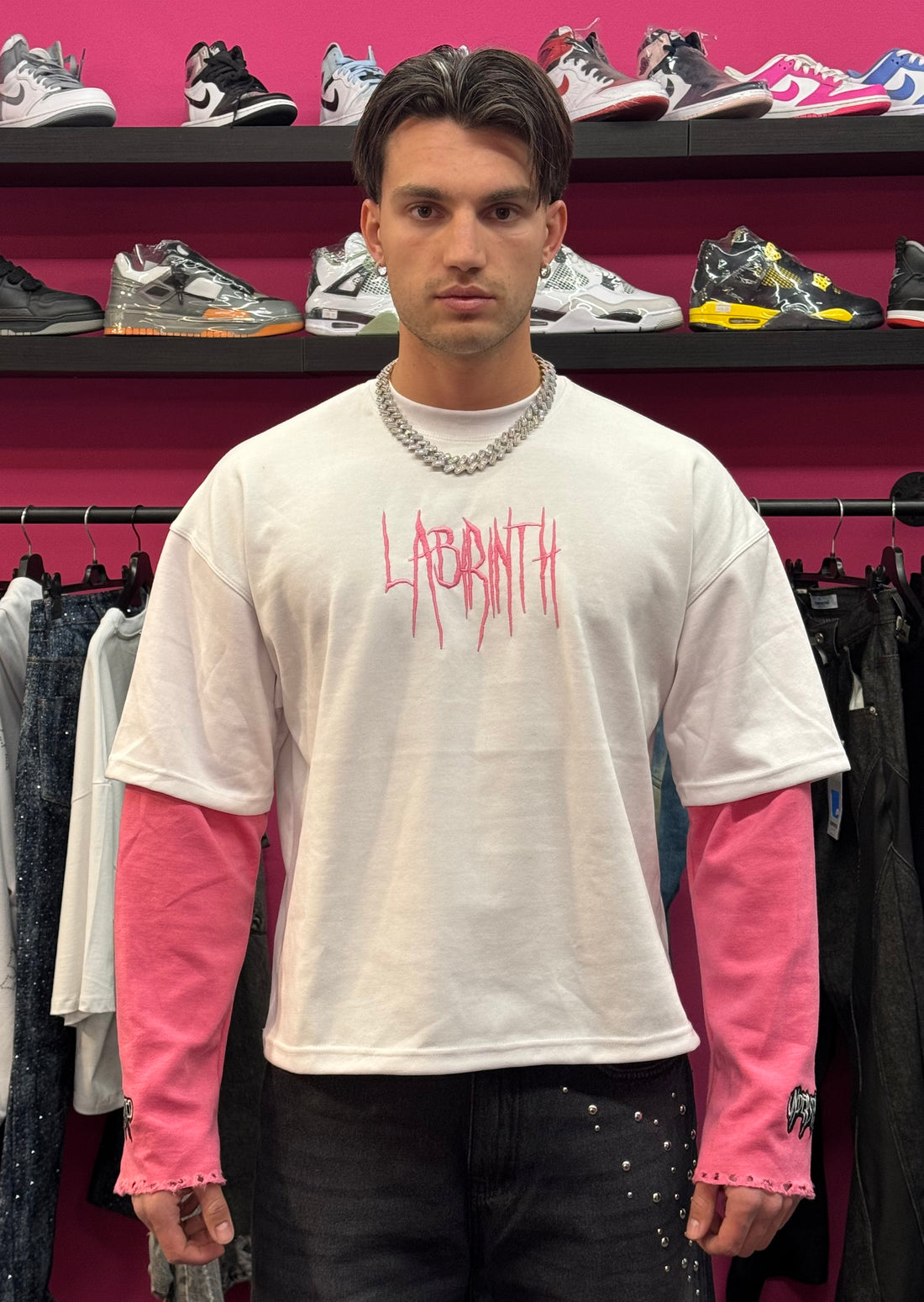 Under Shift White Longsleeve