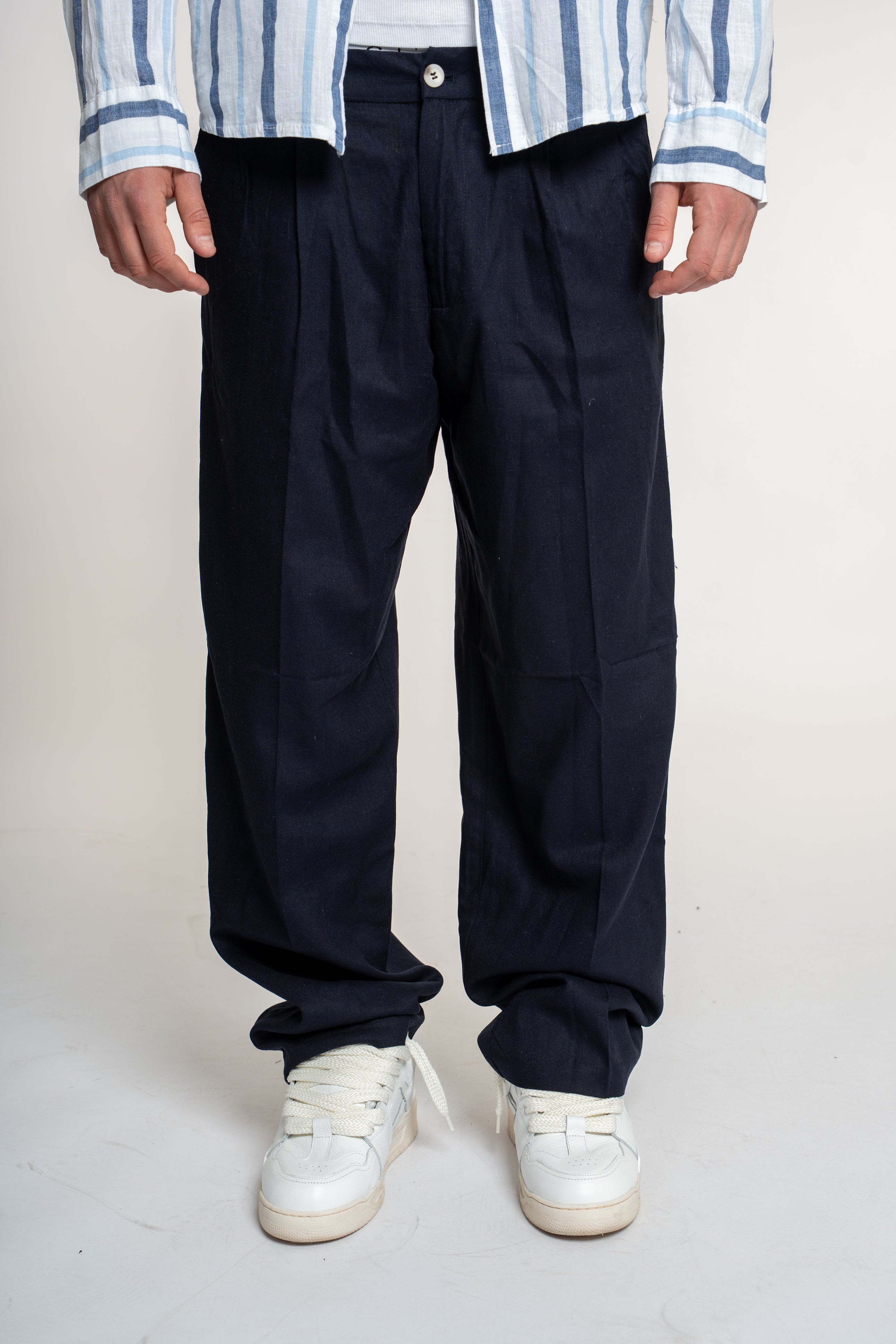 PantaBottone in Lino (5 colori)