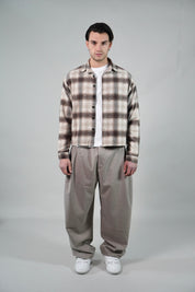 Camicia Flanella Swarovsky Sand