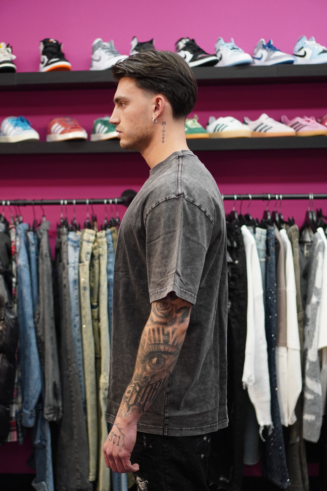 Tee Washed Black