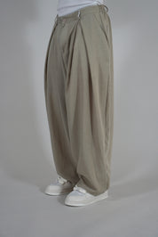 Pantalone Super Pencies Simil Lino Beige