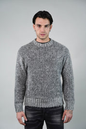 Maglione Mohair Grey