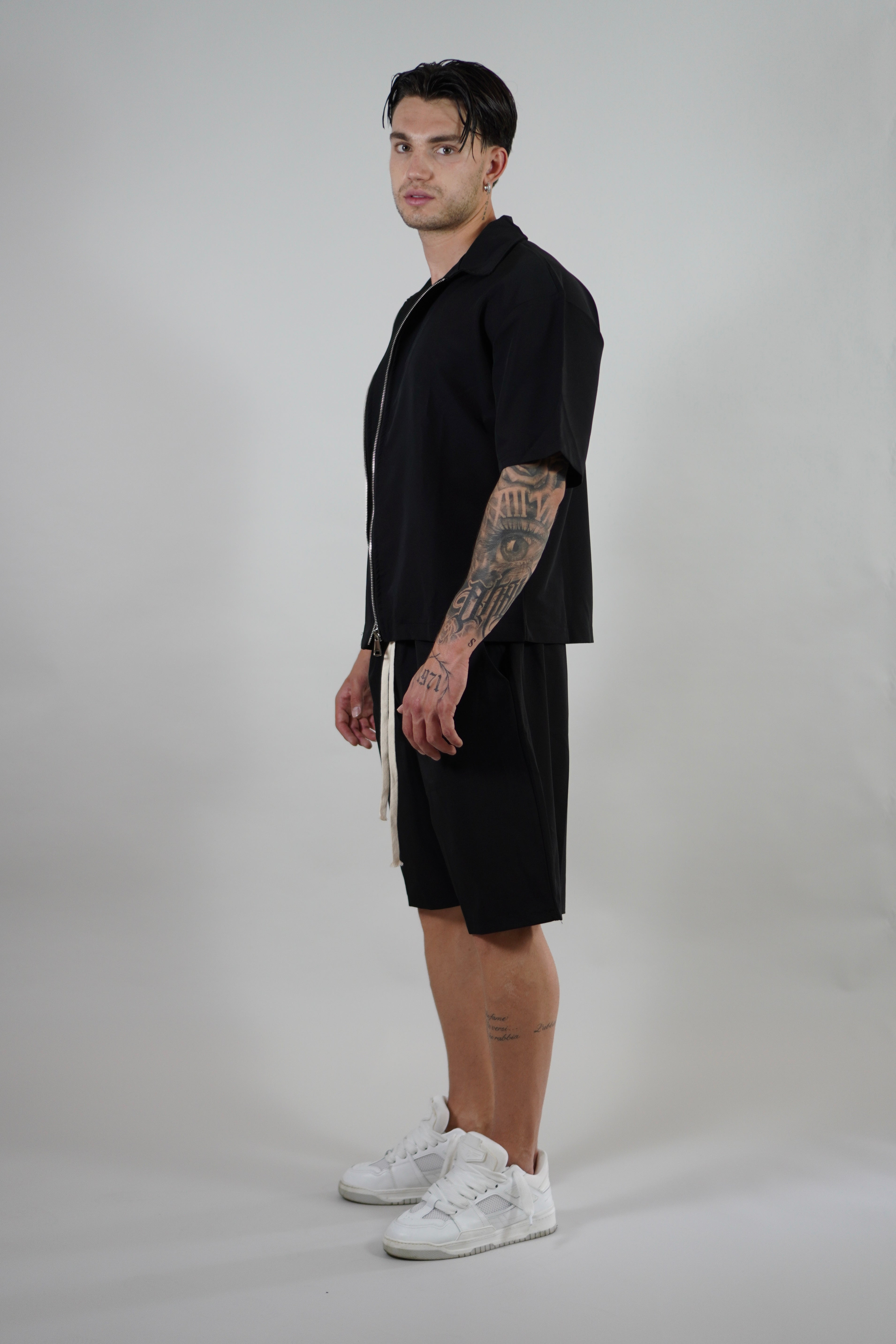 Coordinato Elmas Short Black