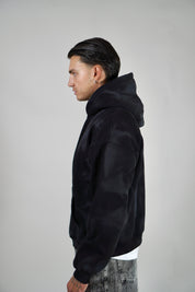 Felpa Boxy Astract Black