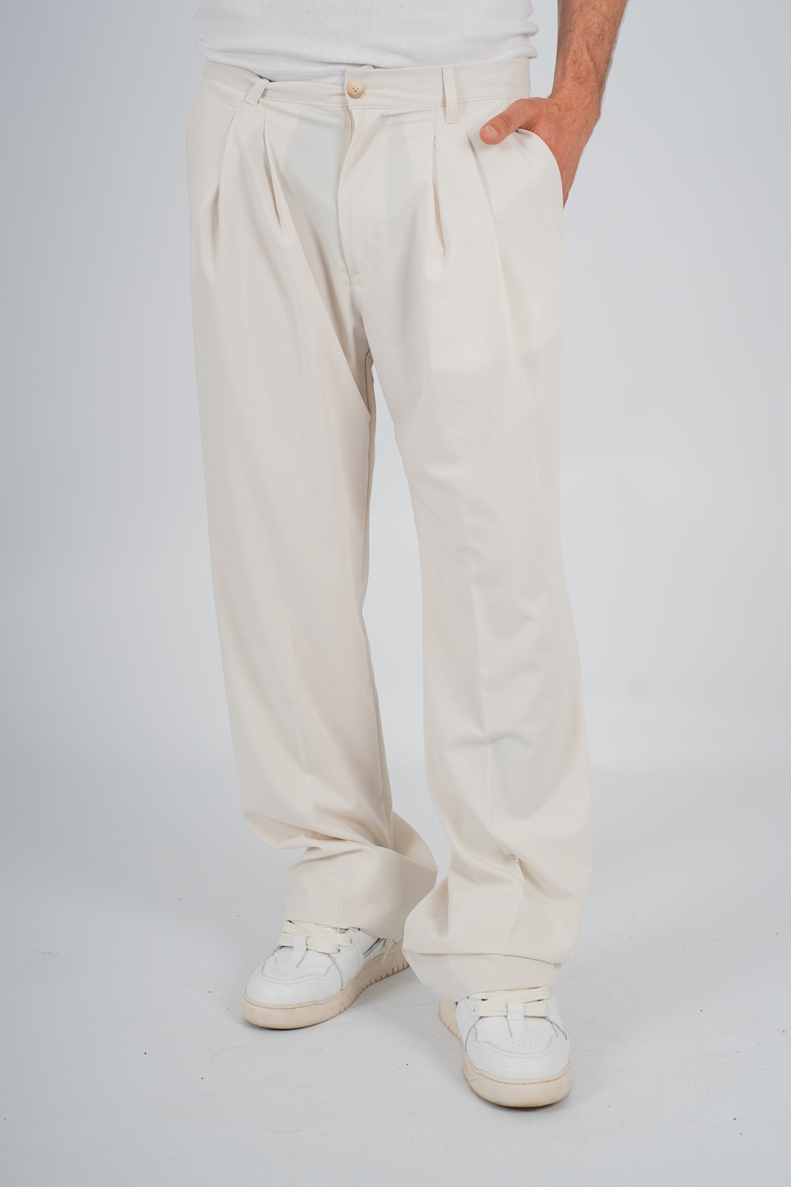 Pantalone Elegant Bianco