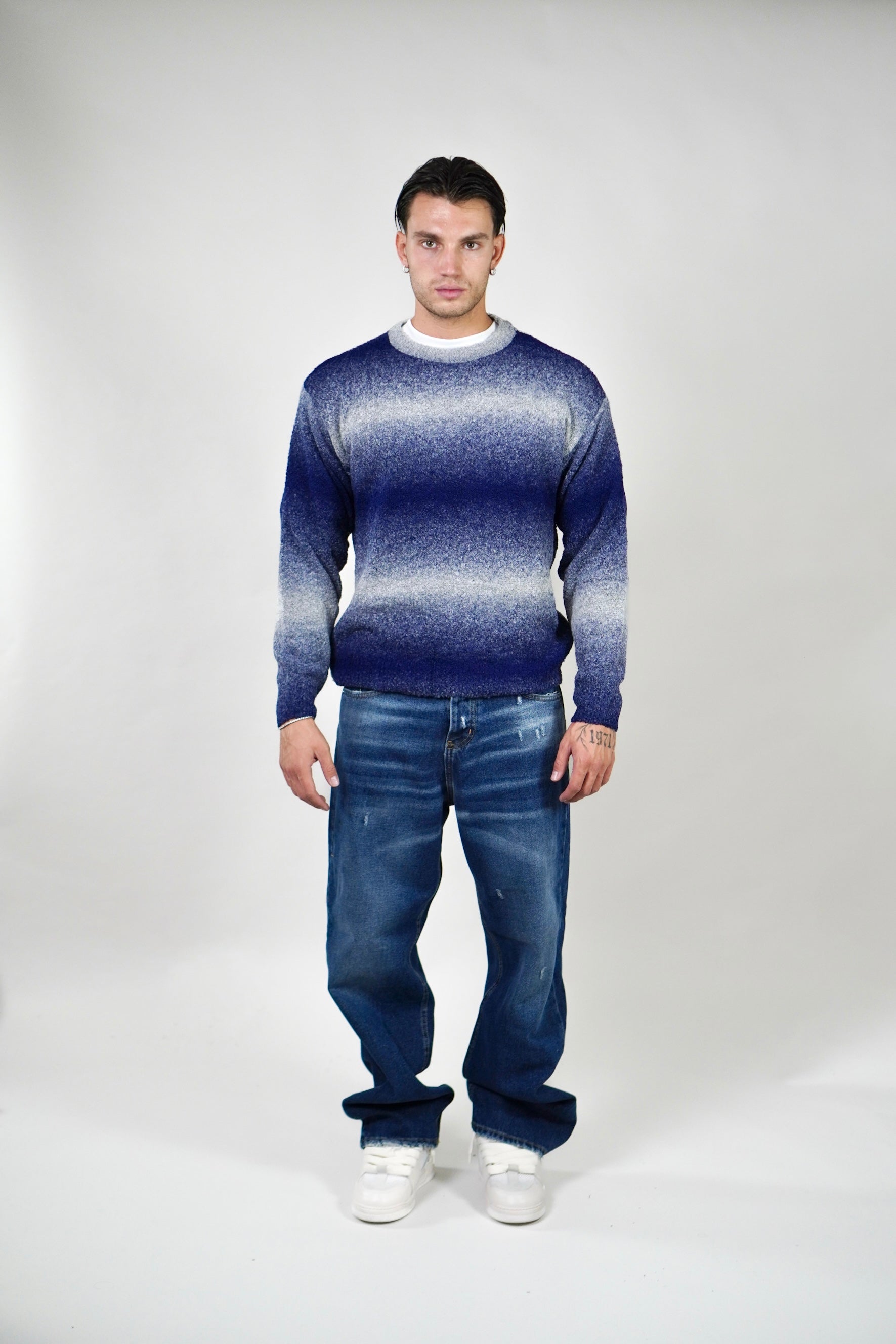 Maglione Fall Blue