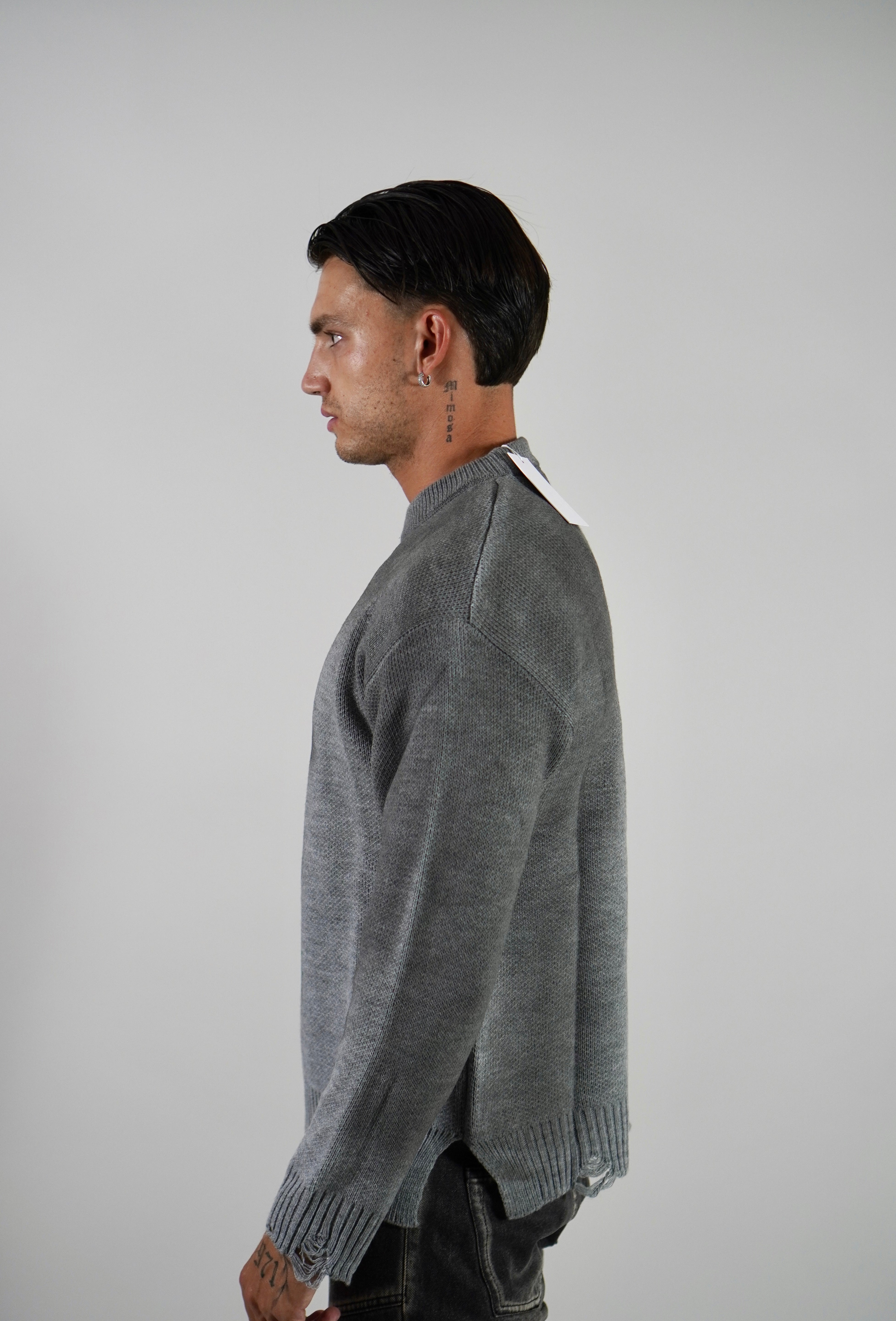 Maglione Rupture Slave Grey