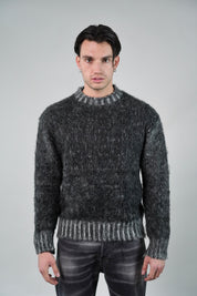 Maglione Mohair Black