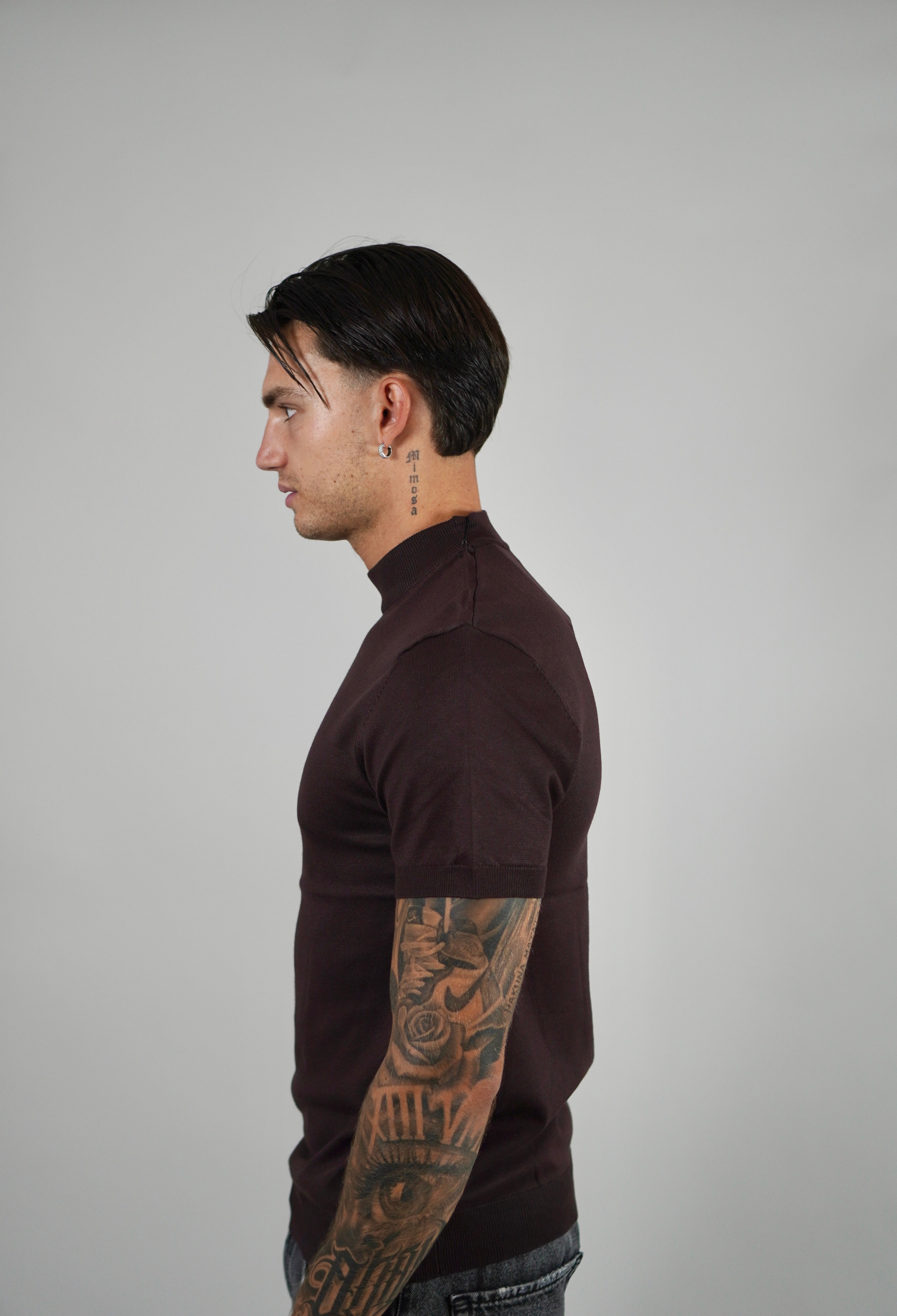 T-Shirt Girocollo Moka