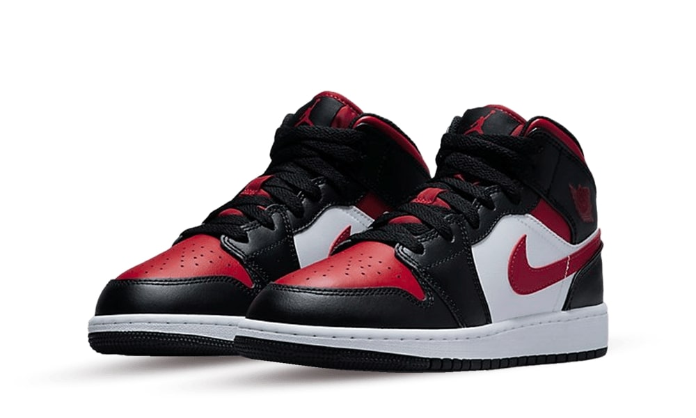 Air Jordan 1 mid Fire Red (GS)