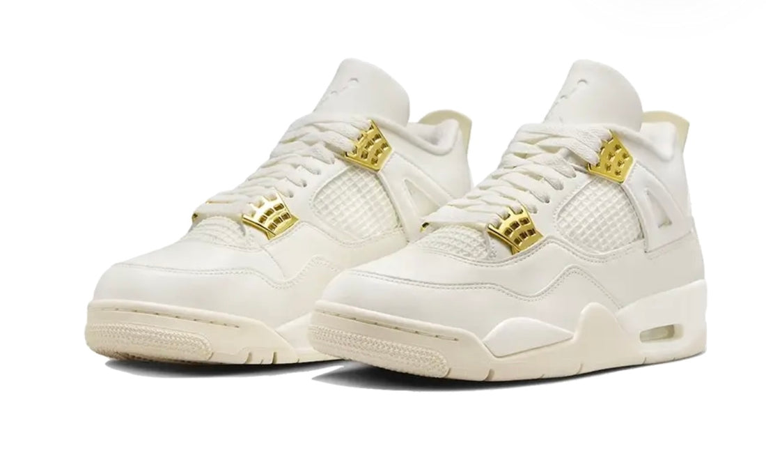 Air Jordan 4 Sail Metallic Gold