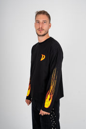 T-Shirt Longsleeve Donati Flame