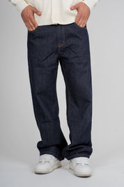 Jeans Bootcut Raw Denim Blue
