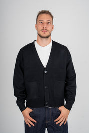 Cardigan Crop Doppia Tasca
