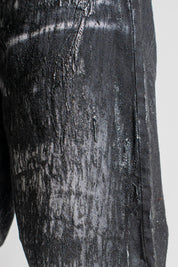 Jeans Baggy Paint Black