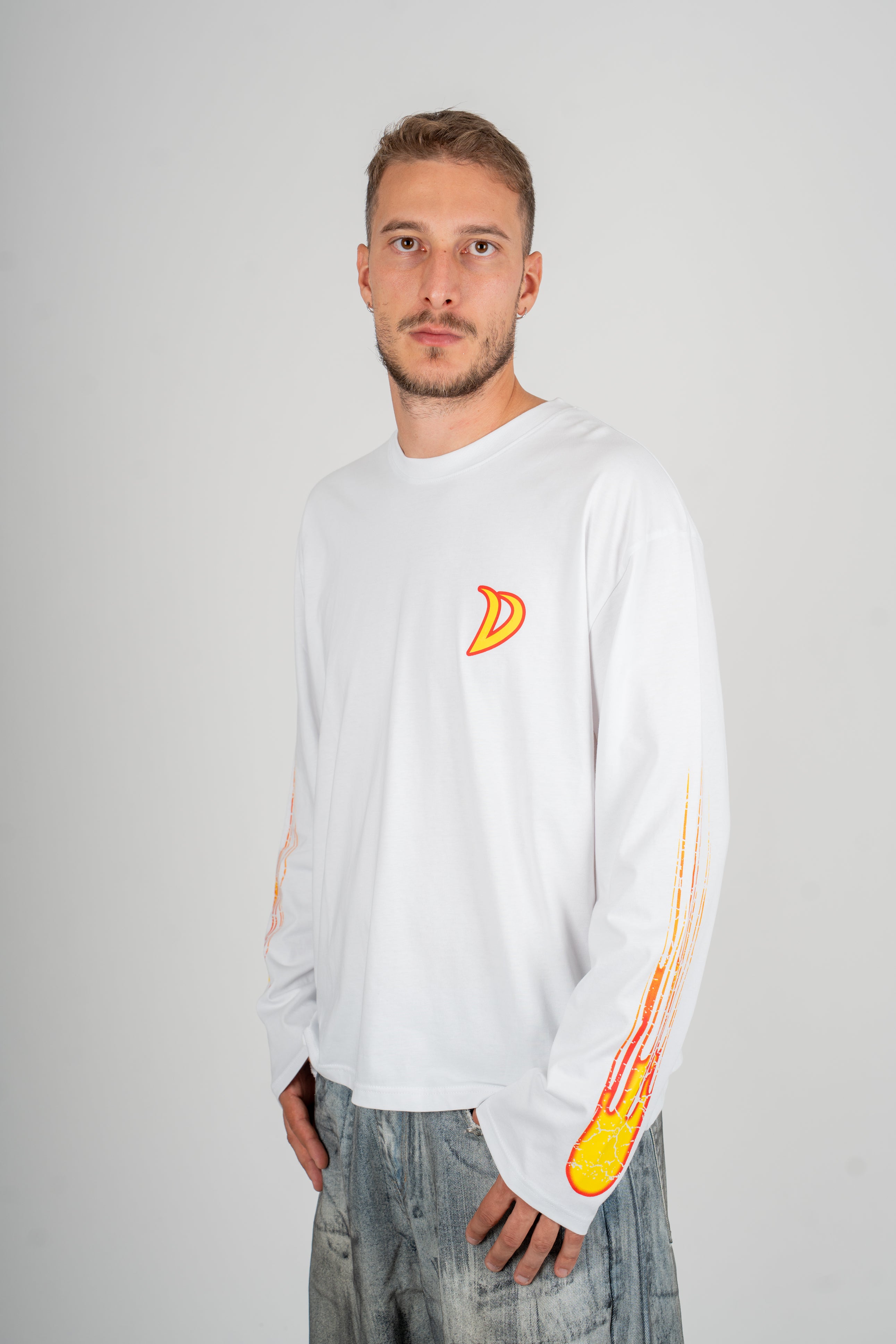 T-Shirt Longsleeve Donati Flame