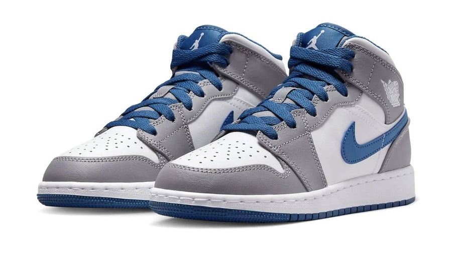 Air Jordan 1 mid True Blue (GS)