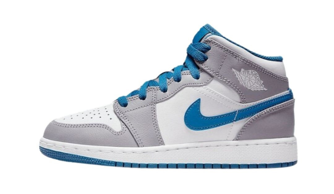 Air Jordan 1 mid True Blue (GS)